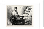 Manufacturing an Electric Telegraph Cable: Covering the Cable with Jute and Tar, 1873 by Anonymous