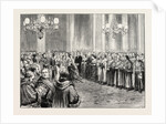 The Lord Mayor's Banquet at the Mansion House to the Mayors of Provincial Boroughs, London, 1873 by Anonymous