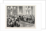 The Lord Mayor's Banquet at the Mansion House to the Mayors of Provincial Boroughs, London, 1873 by Anonymous