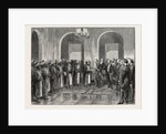 The Slavery Question in East Africa: Reception of Sir Bartle Frere in Durbar by the Sultan of Zanzibar, 1873 by Anonymous