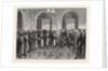 The Slavery Question in East Africa: Reception of Sir Bartle Frere in Durbar by the Sultan of Zanzibar, 1873 by Anonymous