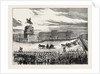 Visit of the Emperor of Germany to St. Petersburg, Russia: The Emperor and the Czar Passing the Nicholay Place, 1873 by Anonymous