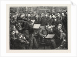 An Artists' Soiree: A Sketch at the Hogarth Club, UK, 1873 by Anonymous