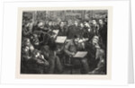 An Artists' Soiree: A Sketch at the Hogarth Club, UK, 1873 by Anonymous
