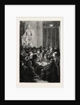 The Carlist Revolt in Spain: Enrolling Volunteers for the Federal Battalion Under the Portico of the Ministry of Finance, Madrid, 1873 by Anonymous