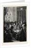 The Carlist Revolt in Spain: Enrolling Volunteers for the Federal Battalion Under the Portico of the Ministry of Finance, Madrid, 1873 by Anonymous