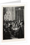 The Carlist Revolt in Spain: Enrolling Volunteers for the Federal Battalion Under the Portico of the Ministry of Finance, Madrid, 1873 by Anonymous