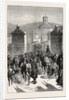 The Carlist Revolt in Spain: Mountain Artillery Re-Entering Pampeluna by the St. Nicholas Gate after an Expedition against the Carlists, 1873 by Anonymous