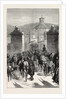 The Carlist Revolt in Spain: Mountain Artillery Re-Entering Pampeluna by the St. Nicholas Gate after an Expedition against the Carlists, 1873 by Anonymous