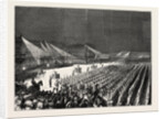 The Emperor of Germany at St. Petersburg, Russia: Military Concert by Electric Light Before the Winter Palace, 1873 by Anonymous