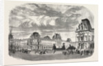New Court of the Louvre, Paris, France, 1856 by Anonymous