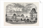 New Court of the Louvre, Paris, France, 1856 by Anonymous