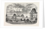 New Court of the Louvre, Paris, France, 1856 by Anonymous