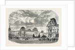 New Court of the Louvre, Paris, France, 1856 by Anonymous