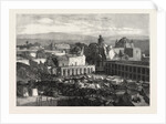 The Earthquake at Arequipa, Peru: The Plaza Mayor and Encampment of the People, 1868 by Anonymous