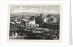 The Earthquake at Arequipa, Peru: The Plaza Mayor and Encampment of the People, 1868 by Anonymous