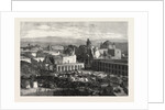 The Earthquake at Arequipa, Peru: The Plaza Mayor and Encampment of the People, 1868 by Anonymous