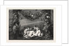 Jesus John As Children, with Attendant Angels, at the Leeds National Exhibition, UK, 1868 by Anonymous