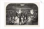 Indian Dance at Unalachleet, Norton Sound, Alaska, 1868 by Anonymous
