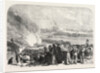 The Revolution in Spain: Burning the Garotting Scaffold at Madrid, 1868 by Anonymous