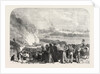 The Revolution in Spain: Burning the Garotting Scaffold at Madrid, 1868 by Anonymous