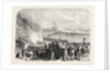 The Revolution in Spain: Burning the Garotting Scaffold at Madrid, 1868 by Anonymous