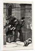The In Paris During the Fighting: Waiting for the Troops, Not Far Off, France, 1871 by Anonymous