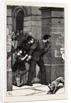 The In Paris During the Fighting: Waiting for the Troops, Not Far Off, France, 1871 by Anonymous