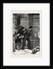 The In Paris During the Fighting: Waiting for the Troops, Not Far Off, France, 1871 by Anonymous
