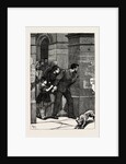 The In Paris During the Fighting: Waiting for the Troops, Not Far Off, France, 1871 by Anonymous