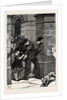 The In Paris During the Fighting: Waiting for the Troops, Not Far Off, France, 1871 by Anonymous