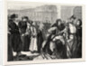The Women Trying to See the Prisoners at Versailles, France, 1871 by Anonymous