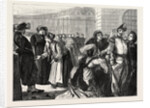The Women Trying to See the Prisoners at Versailles, France, 1871 by Anonymous