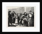 The Women Trying to See the Prisoners at Versailles, France, 1871 by Anonymous