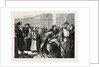 The Women Trying to See the Prisoners at Versailles, France, 1871 by Anonymous