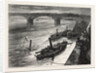 The Gunboats on the Loire Captured at Orleans by the Prussians, France, 1871 by Anonymous