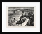 The Gunboats on the Loire Captured at Orleans by the Prussians, France, 1871 by Anonymous