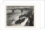 The Gunboats on the Loire Captured at Orleans by the Prussians, France, 1871 by Anonymous