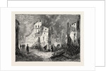 The Ruins of Thionville, after the Bombardment by the Prussians, France, 1871 by Anonymous