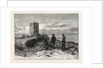Moorish Tower at Gibraltar: Station of the Eclipse Expedition, 1871 by Anonymous