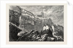 The Landslip at Whitby, UK, 1871 by Anonymous