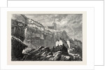 The Landslip at Whitby, UK, 1871 by Anonymous