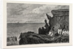 The Landslip at Whitby, UK, 1871 by Anonymous