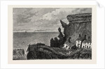 The Landslip at Whitby, UK, 1871 by Anonymous