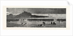 On the Beach at St. Malo: Departure of Levies for the Front, France, 1871 by Anonymous