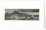 On the Beach at St. Malo: Departure of Levies for the Front, France, 1871 by Anonymous