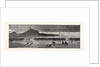 On the Beach at St. Malo: Departure of Levies for the Front, France, 1871 by Anonymous
