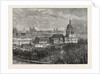 The The Quarter of Paris Under Bombardment, As Seen from the Trocadero, France, 1871; St. Pierre De Caillous, the Champ De Mars by Anonymous