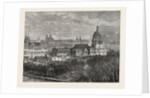 The The Quarter of Paris Under Bombardment, As Seen from the Trocadero, France, 1871; St. Pierre De Caillous, the Champ De Mars by Anonymous