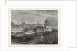 The The Quarter of Paris Under Bombardment, As Seen from the Trocadero, France, 1871; St. Pierre De Caillous, the Champ De Mars by Anonymous
